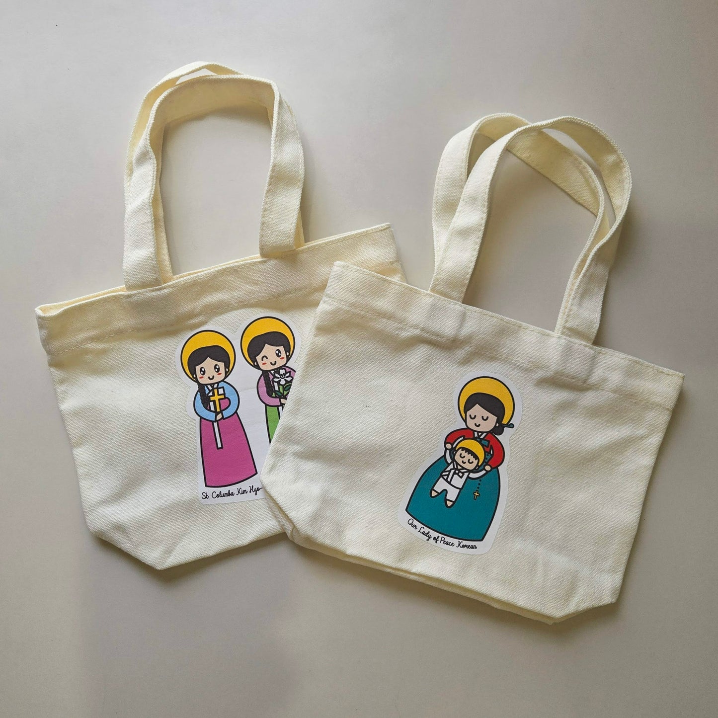 Our Lady of Peace Korean Cute Mini Tote Bag