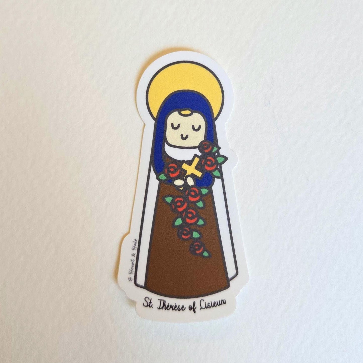 Saint Thérèse of Lisieux 3" Sticker