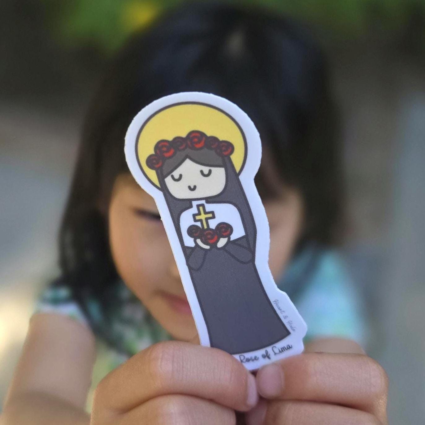 Saint Rose of Lima 3" Sticker