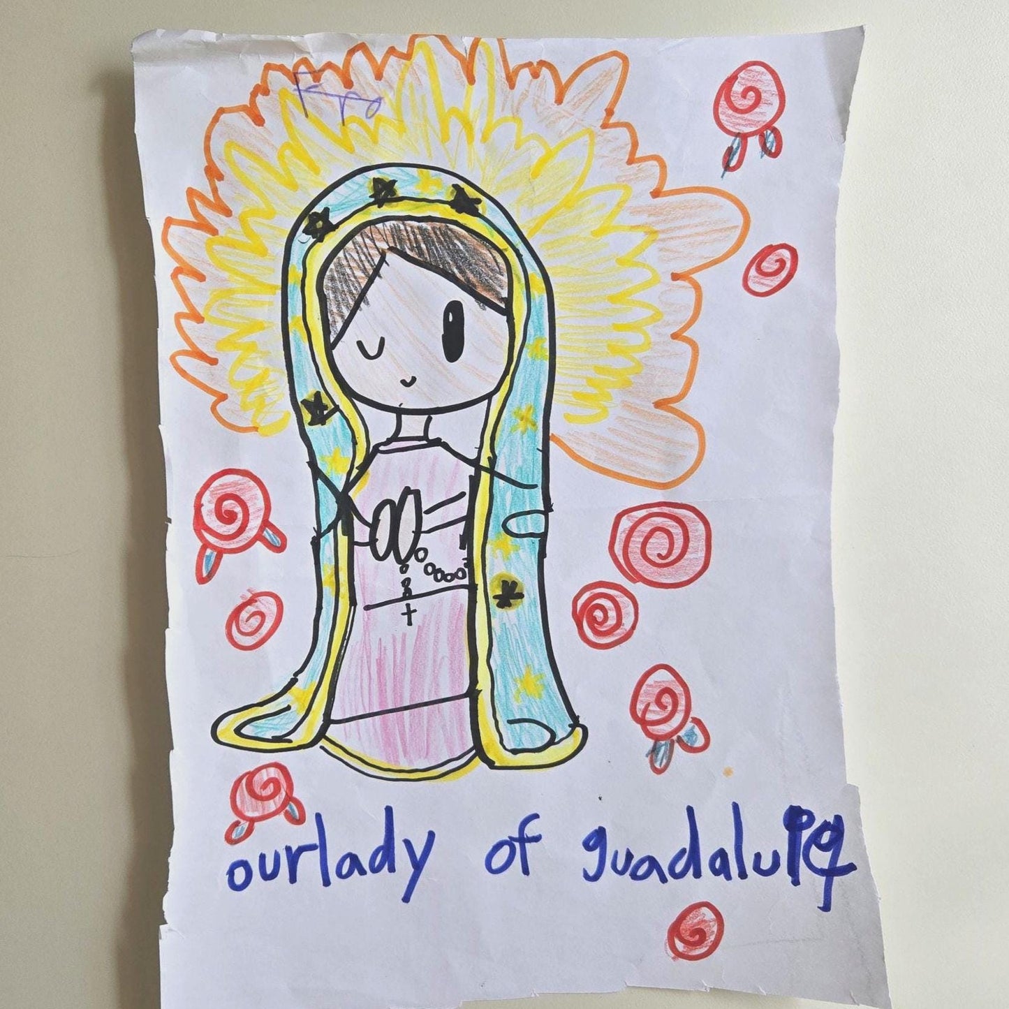 Our Lady of Guadalupe Cute Mini Tote Bag