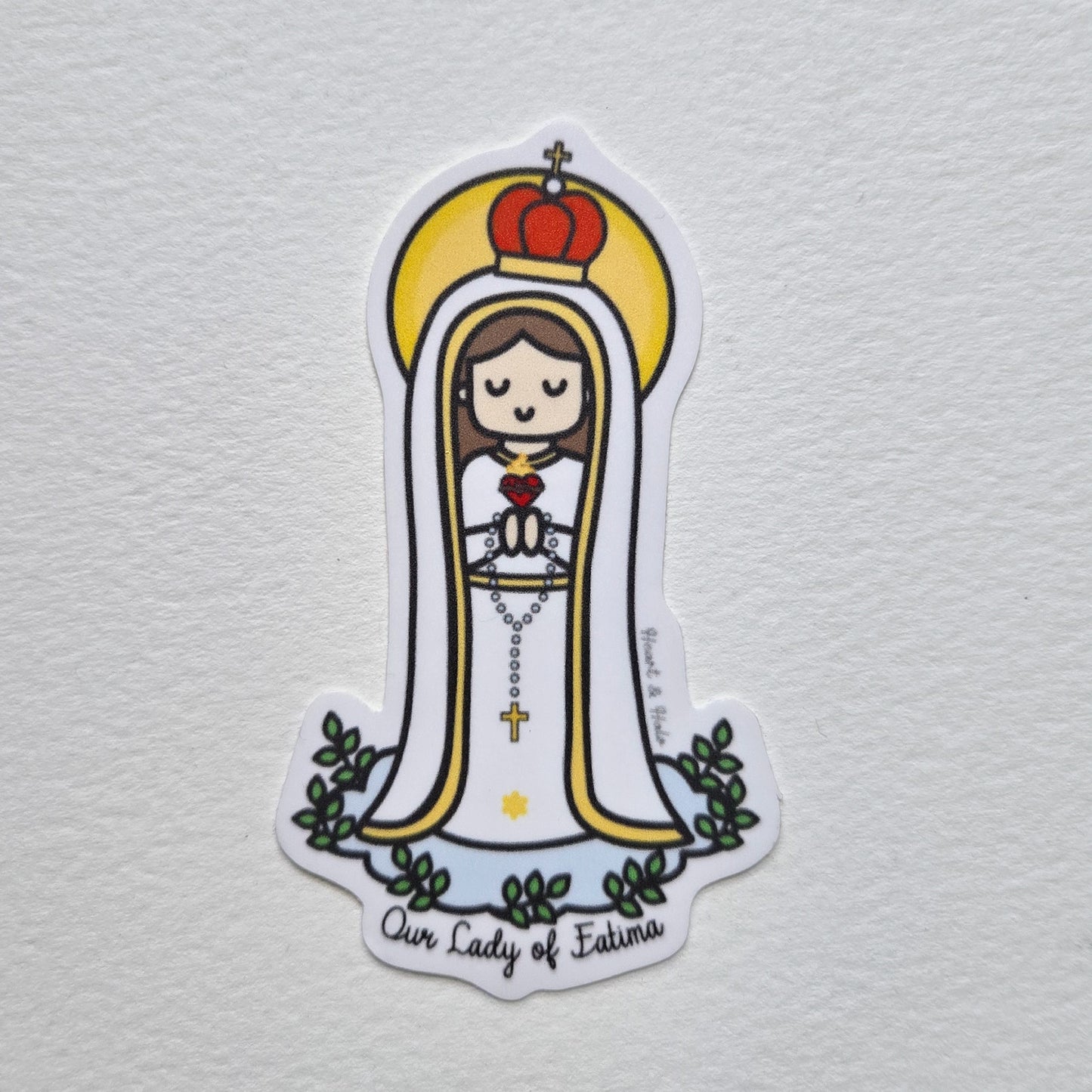 Our Lady of Fatima Kids T-Shirt – Inspired by Little Artist Designs