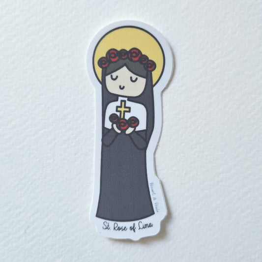 Saint Rose of Lima 3" Sticker