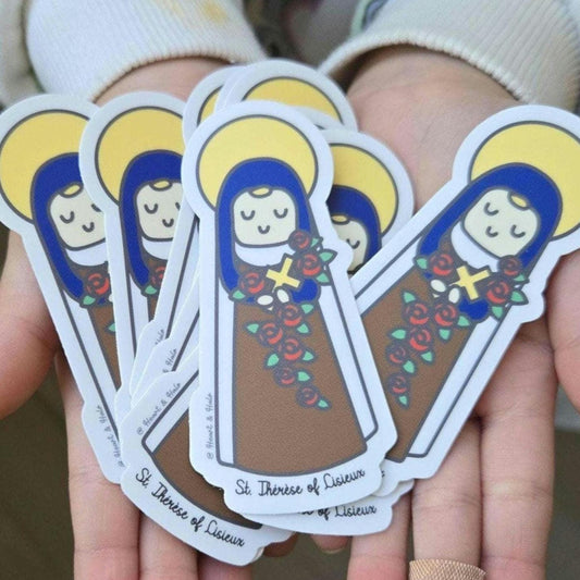 Saint Thérèse of Lisieux 3" Sticker