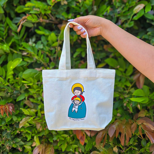Our Lady of Peace Korean Cute Mini Tote Bag