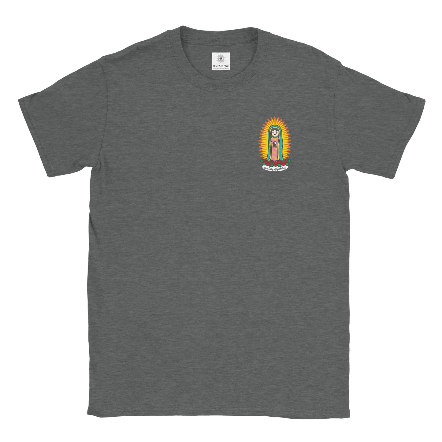 Our Lady of Guadalupe | Adult Cotton Crewneck T-Shirt | 20% Donation