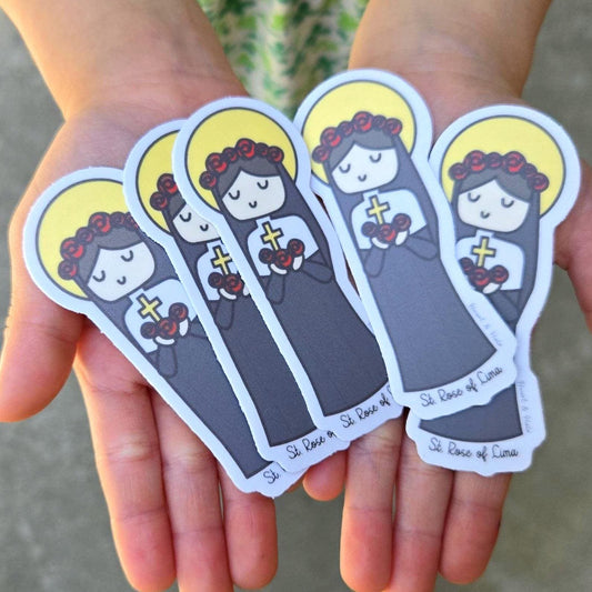 Saint Rose of Lima 3" Sticker