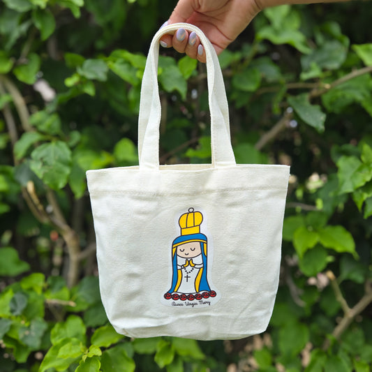 Queen Virgin Mary Cute Mini Tote Bag